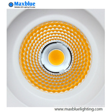 20W CREE COB LED Plafonnier Downlight avec trou de coupe 125mm